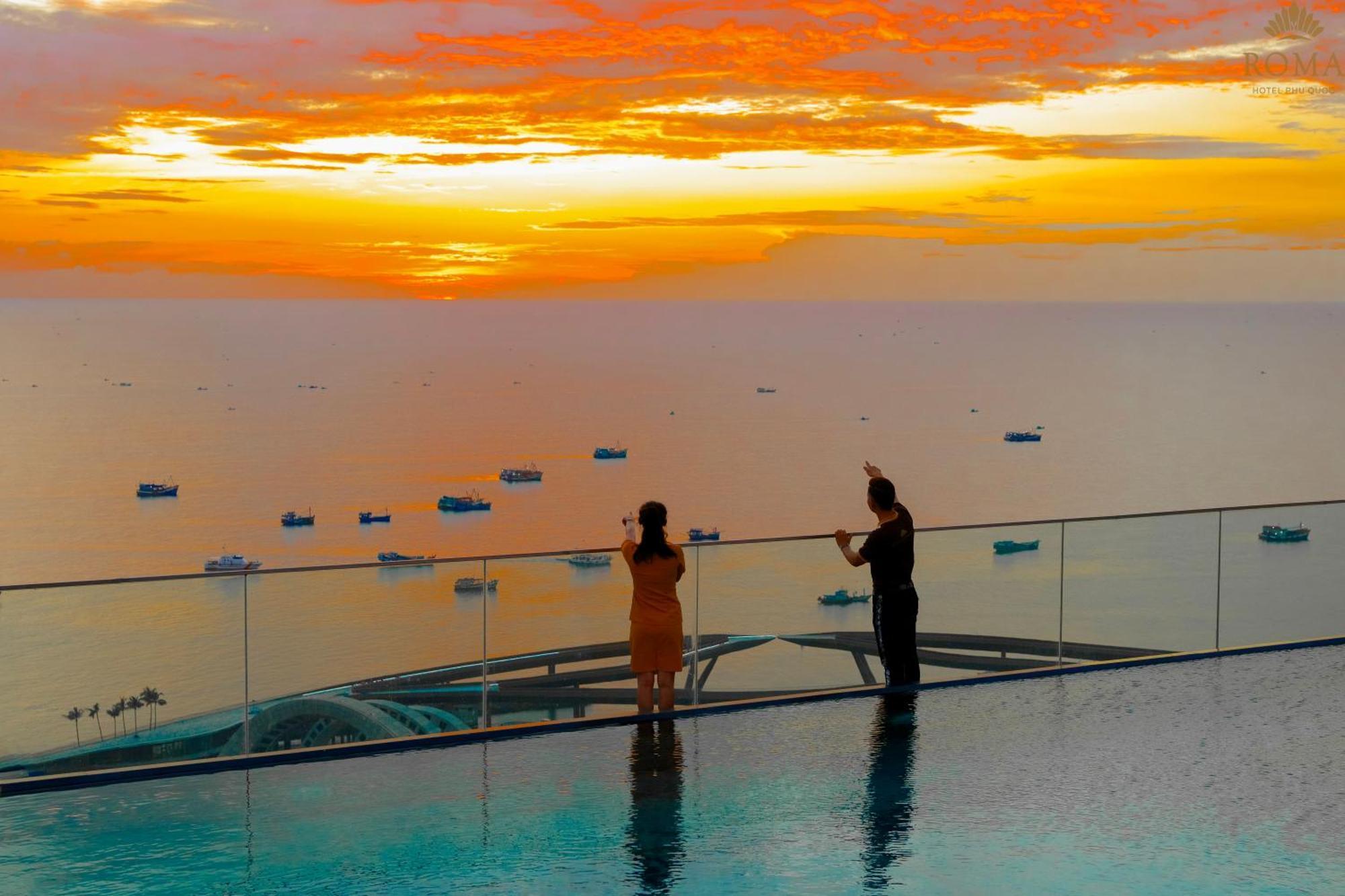 Roma Hotel Phu Quoc - Free Airport Shuttle & Sunset Town Tour Eksteriør bilde