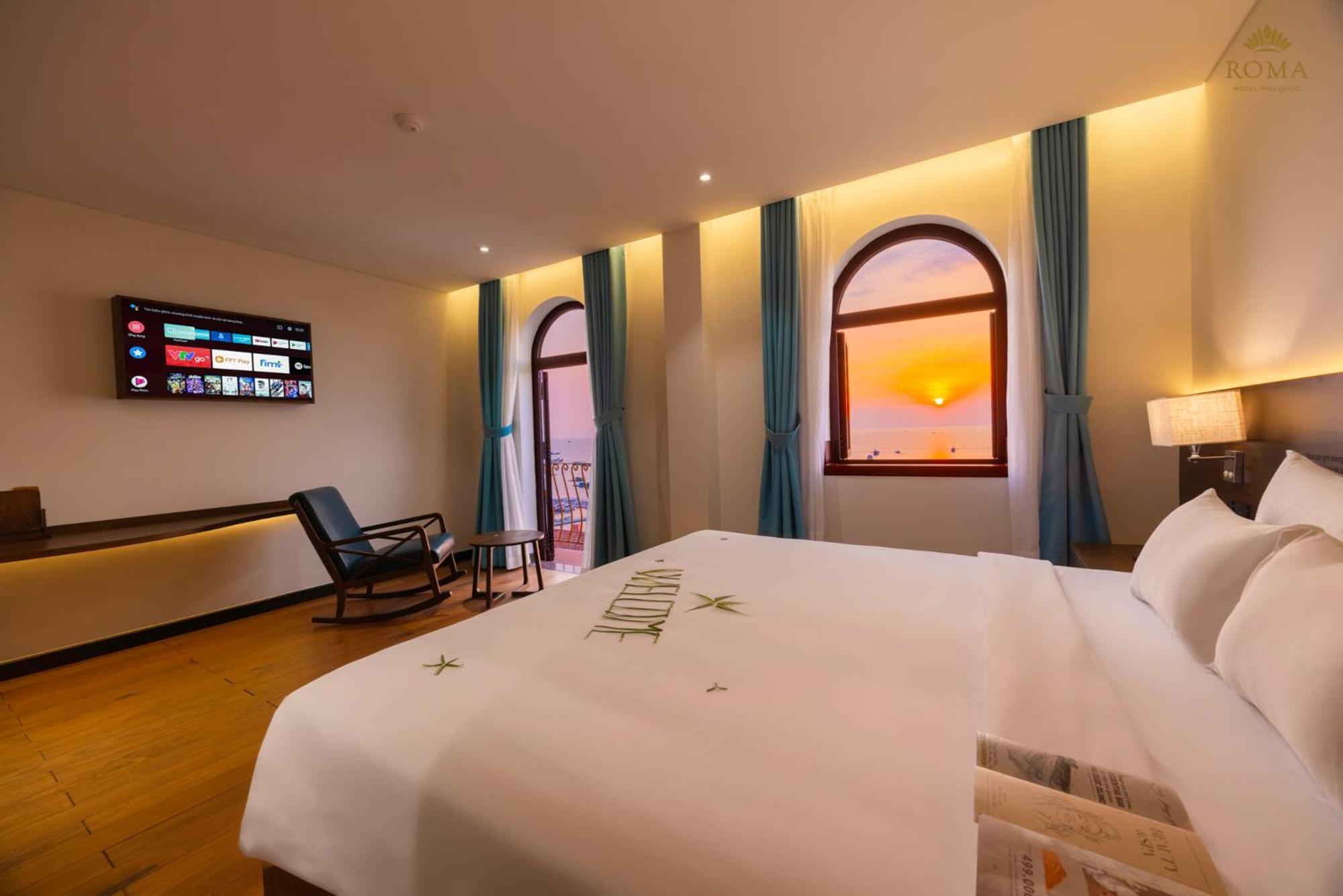 Roma Hotel Phu Quoc - Free Airport Shuttle & Sunset Town Tour Eksteriør bilde