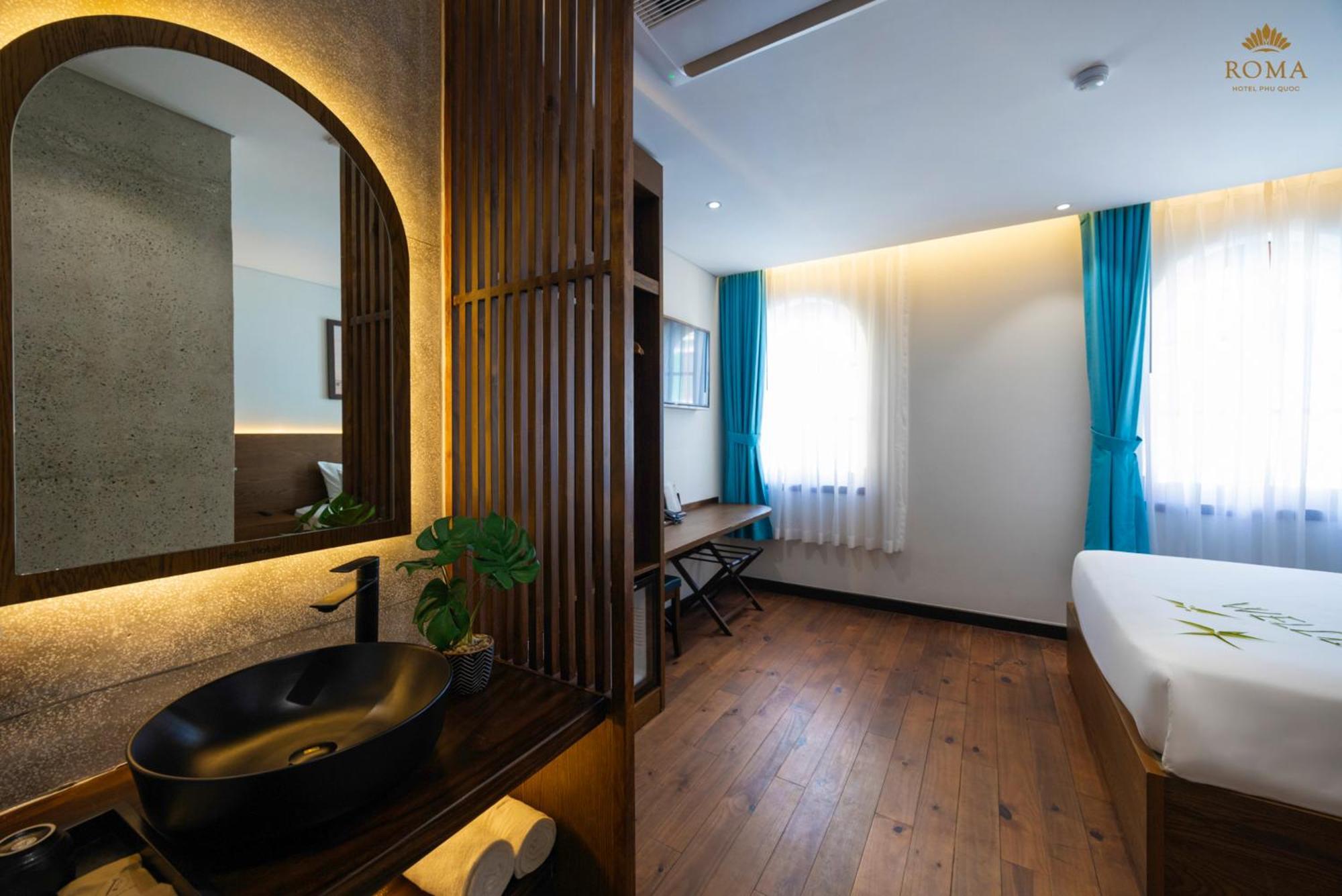 Roma Hotel Phu Quoc - Free Airport Shuttle & Sunset Town Tour Eksteriør bilde