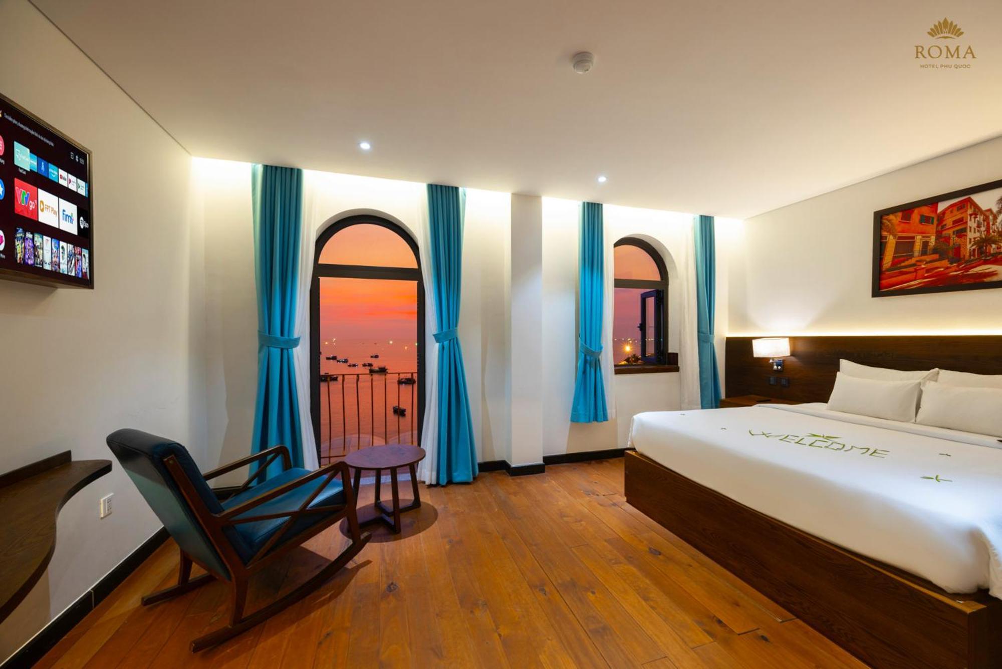 Roma Hotel Phu Quoc - Free Airport Shuttle & Sunset Town Tour Eksteriør bilde