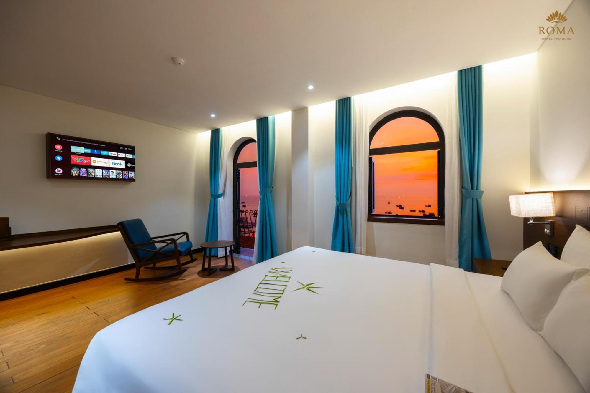 Roma Hotel Phu Quoc - Free Airport Shuttle & Sunset Town Tour Eksteriør bilde