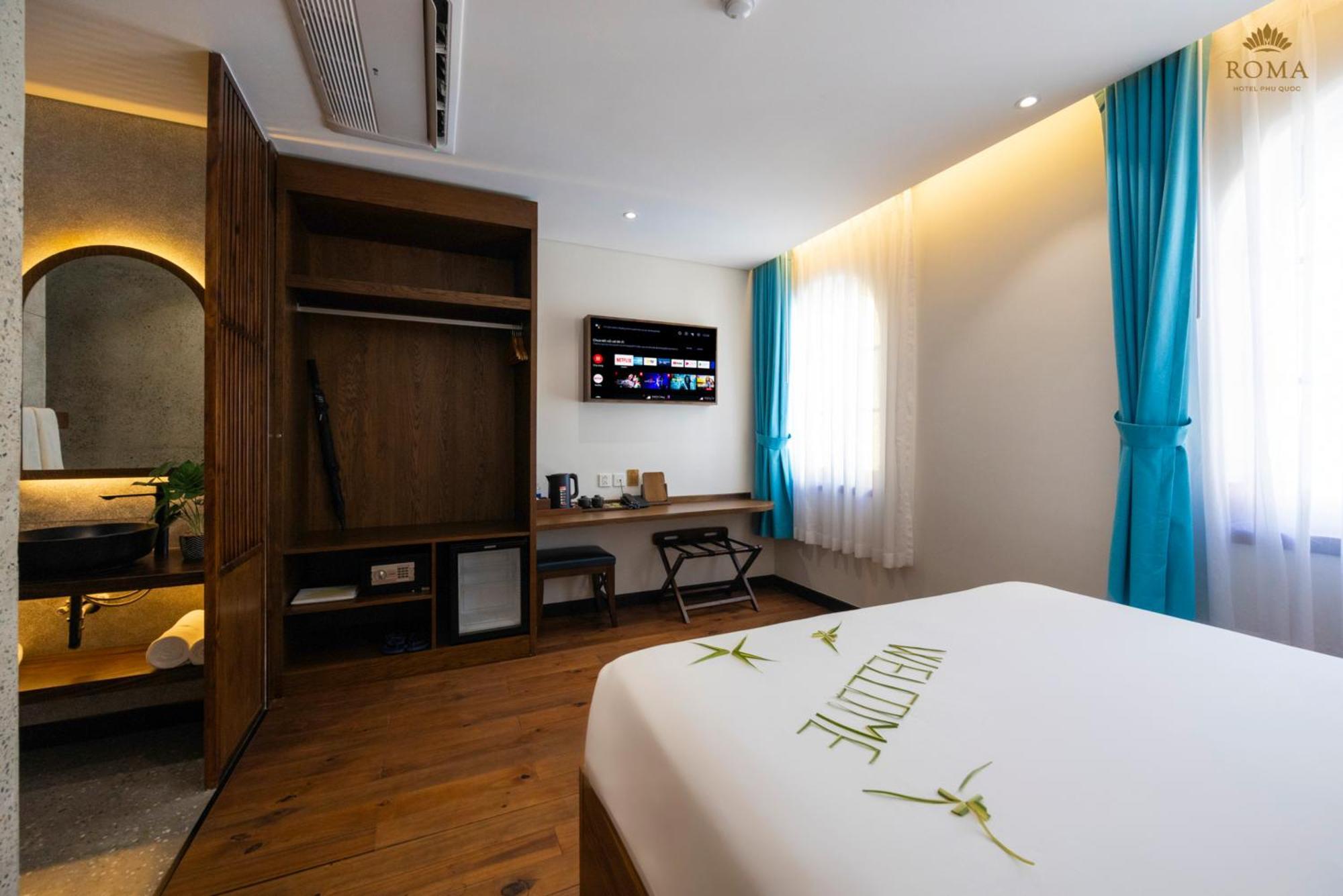 Roma Hotel Phu Quoc - Free Airport Shuttle & Sunset Town Tour Eksteriør bilde