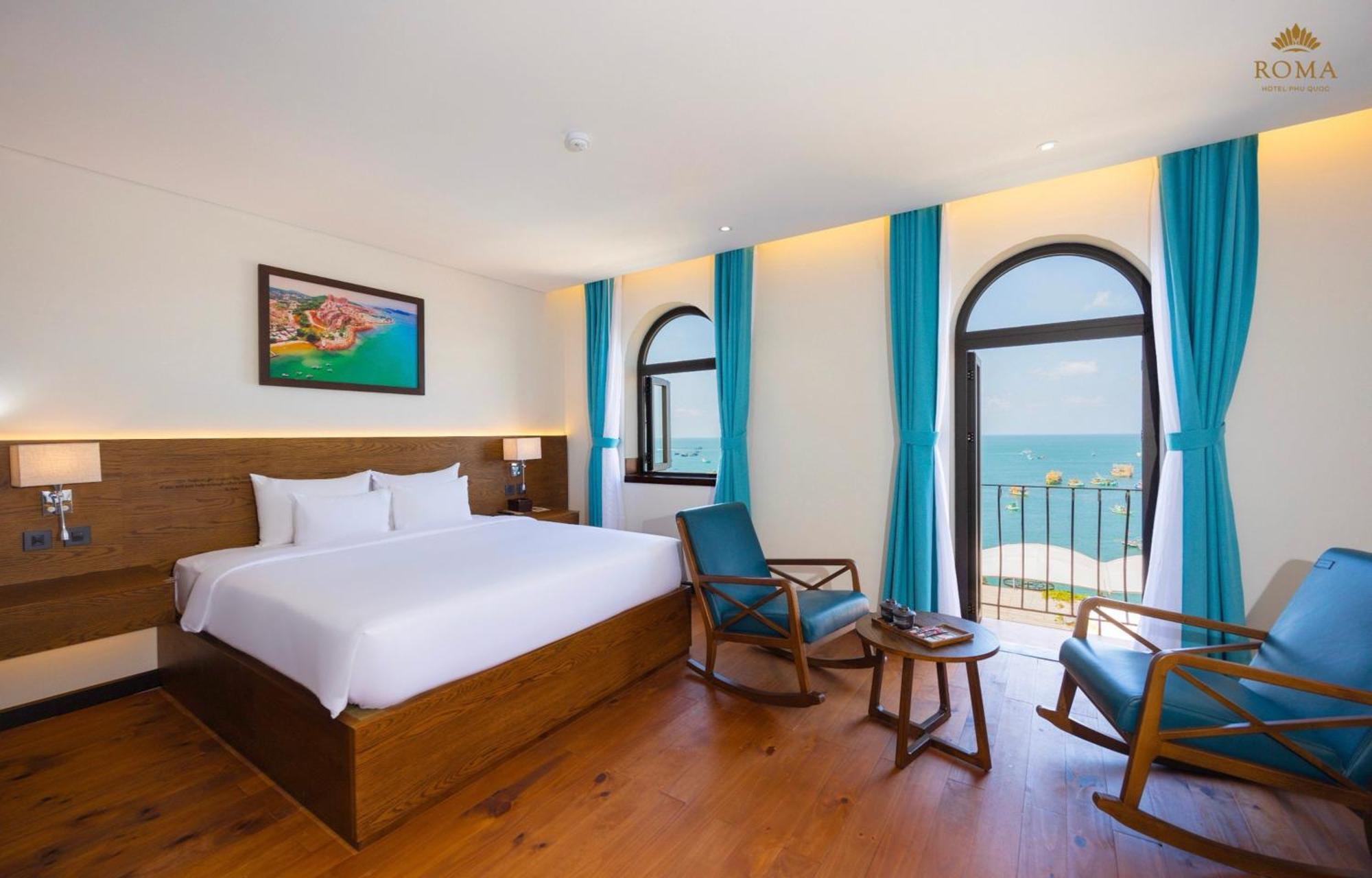 Roma Hotel Phu Quoc - Free Airport Shuttle & Sunset Town Tour Eksteriør bilde