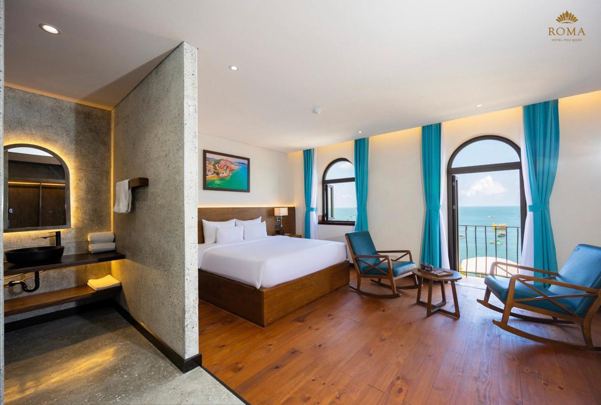 Roma Hotel Phu Quoc - Free Airport Shuttle & Sunset Town Tour Eksteriør bilde