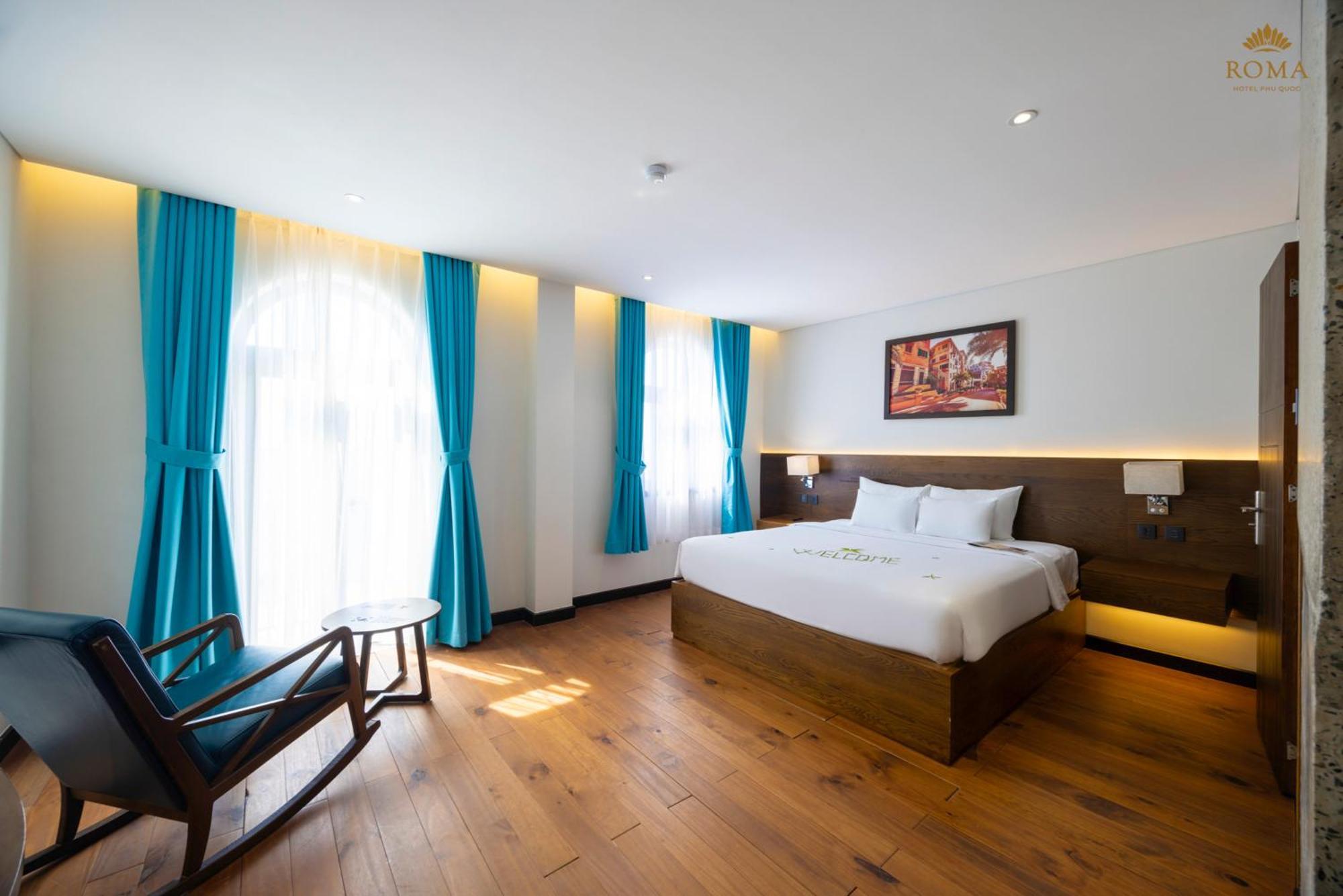Roma Hotel Phu Quoc - Free Airport Shuttle & Sunset Town Tour Eksteriør bilde