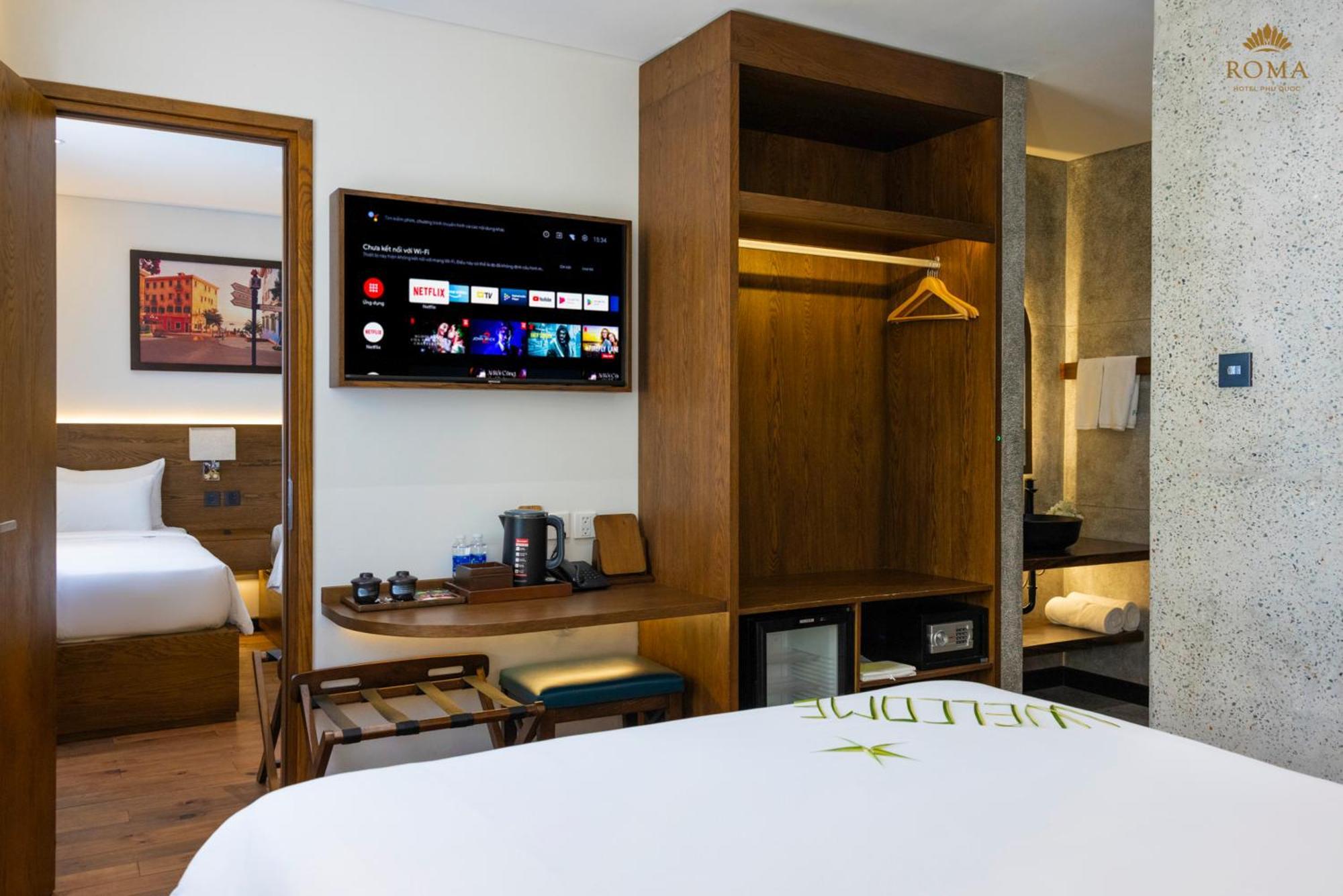 Roma Hotel Phu Quoc - Free Airport Shuttle & Sunset Town Tour Eksteriør bilde